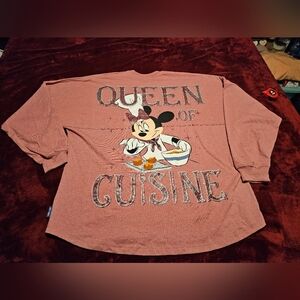 Disney Spirit Jersey EPCOT Food Wine Festival 2020 Minnie Queen Of Cuisine XXL